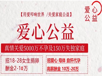 连山捐卵助孕生子 爱心志愿者招募
